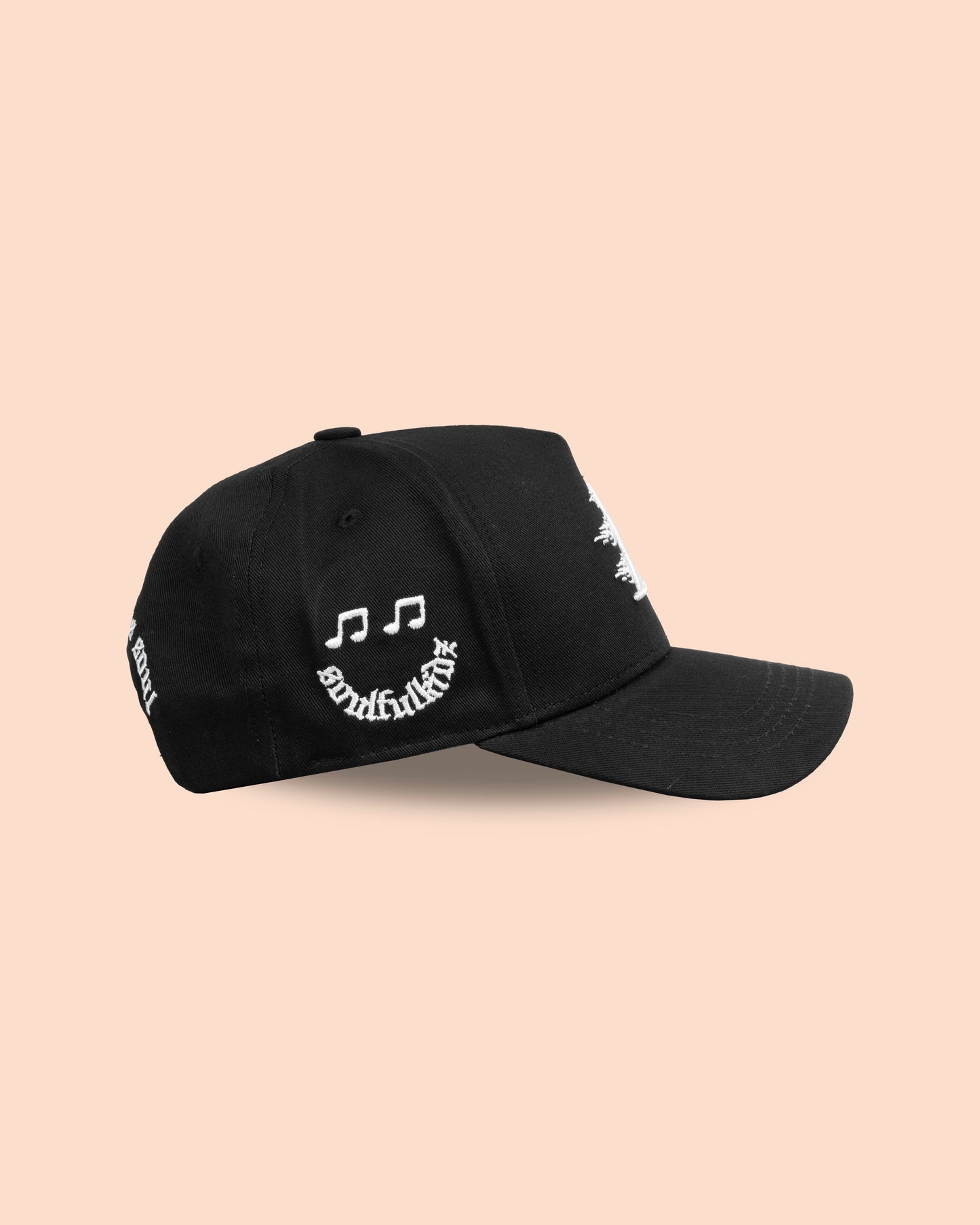 LA Flame Hat Toddler- Black