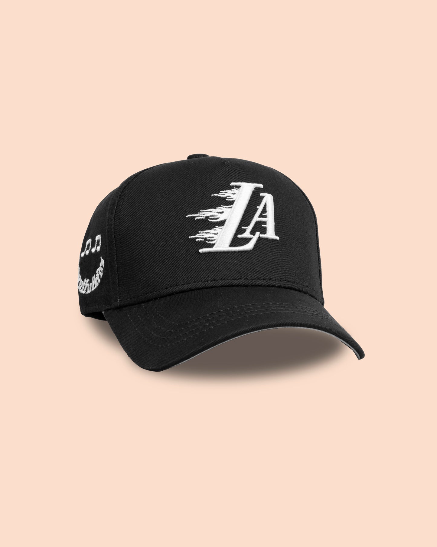 LA Flame Hat Toddler- Black